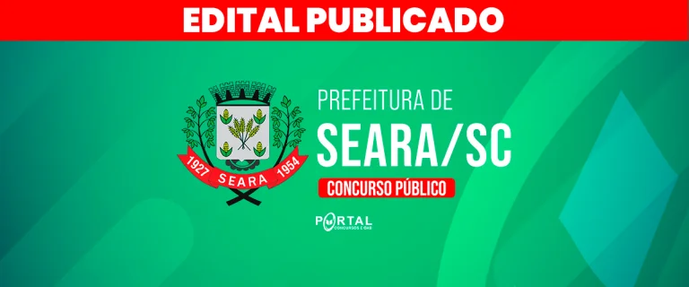 CONCURSO PREFEITURA DE SEARA/SC